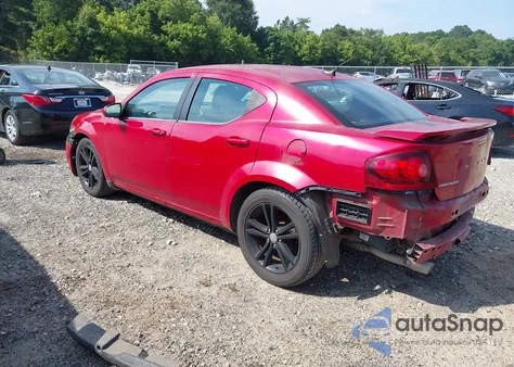 2013 Dodge Avenger Sxt from USA, damaged, VIN 1C3CDZCG5DN586027